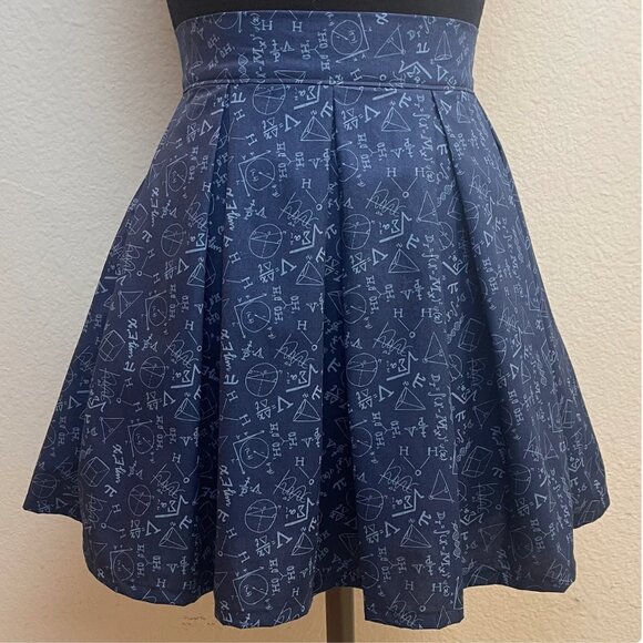 Harry Potter Math Equation Skater Skirt - Picture 1 of 3